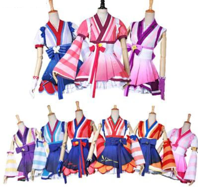 

LoveLive! Sunshine!! Mijuku Dreamer Young Yoshiko Tsushima Matsuura kanan Kurosawa Dia Takami Chika Cosplay Costume Custom made