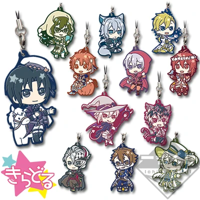 Idolish7 аниме брелок для ключей модель YAMATO NIKAIDO SOGO NAGI TAMAKI Gaku Mitsuki Осака резиновый