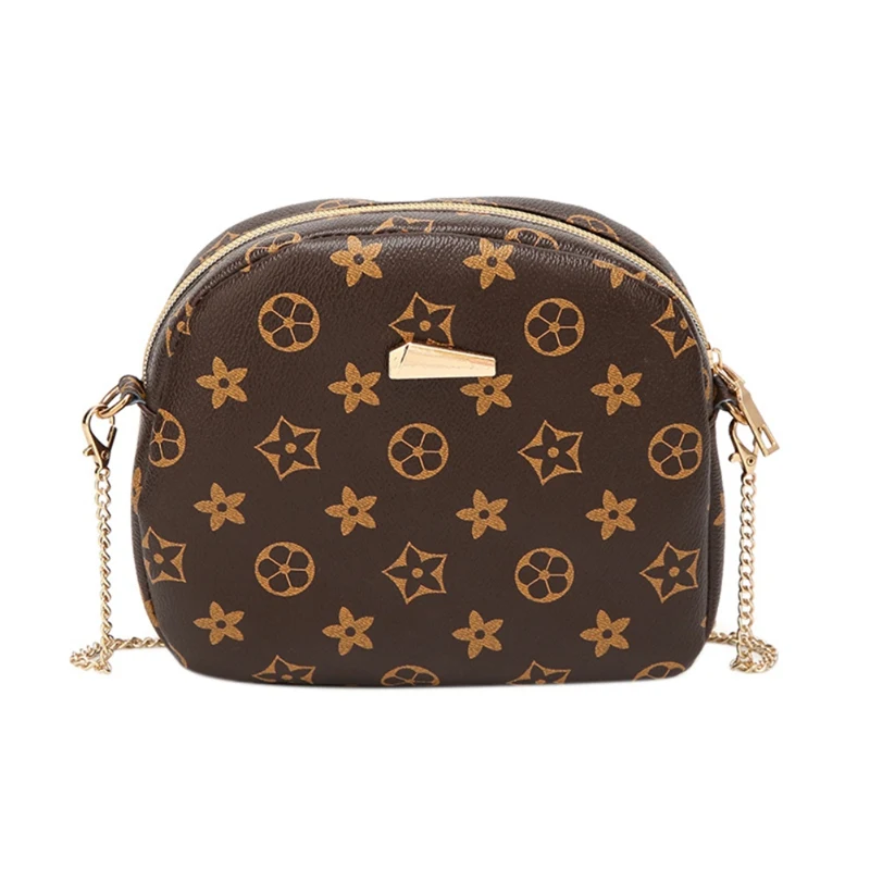 

Fashion 2019 New Women Girls Handbags Casual Hot Sales Ladies Print Shell Type Shoulder Zipper Messenger Bag Chain Purse