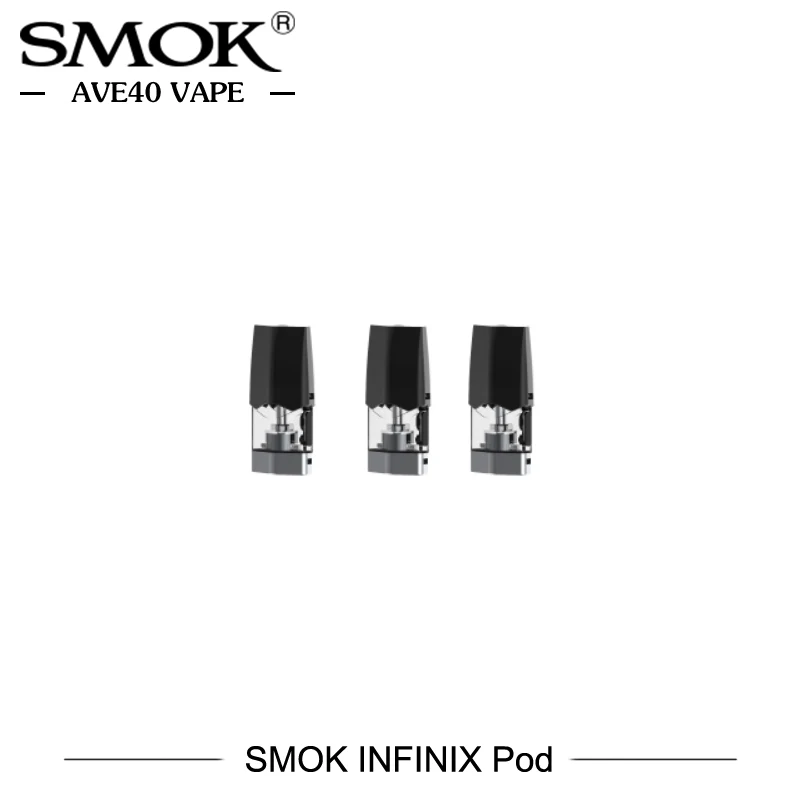 

3pcs/lot SMOK VAPE INFINIX POD Coil Pod Electronic Cigarettes 2ml Atomizer Tank for Infinix Kit Replace Tank Vaporizador smok