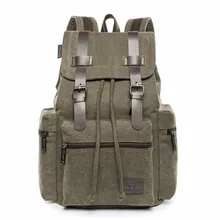 Outdoor Sports Travel Bag for Men Canvas Sport Rucksack Camping School Satchel Hiking Backpack Large Capacity Backpacks