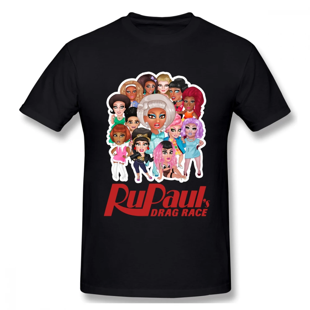 

TV Show RuPaul's Drag Race Season 8 T-shirt For Men Plus Size 4XL 6XL Group Top