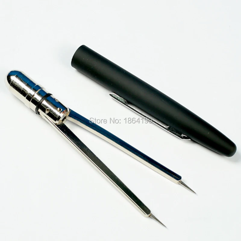 

Advanced Pen Style ECG EKG Calipers ECG divider electrocardiogram caliper By Ruler Measure Brand Silver with gift box