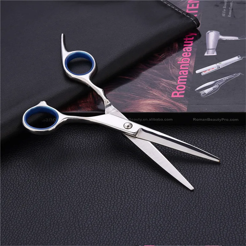 

High Quality 6.89inch Hairdressing Cutting Scissors Flat Shear Salon Professional Barbers Hair Scissor Unique Silencer Design 29