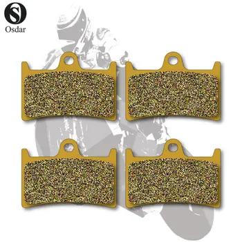 

Motorcycle Brake Pads Front+Rear For YAMAHA YZF R6 05-15 FZ 8 10-13 Fazer 8 10-13 FZ1 (FZS Fazer) 1000cc 06-15 YZF R1 04-06