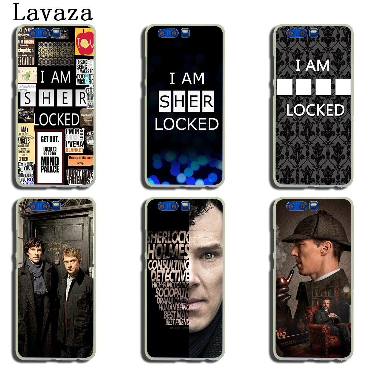 Чехол для телефона Lavaza 221B Sherlock Holmes Huawei Y9 Y7 Prime 2019 2018 Honor 20 8A 8X 8 9 9X 10 Lite 7C 7X 6A 7A