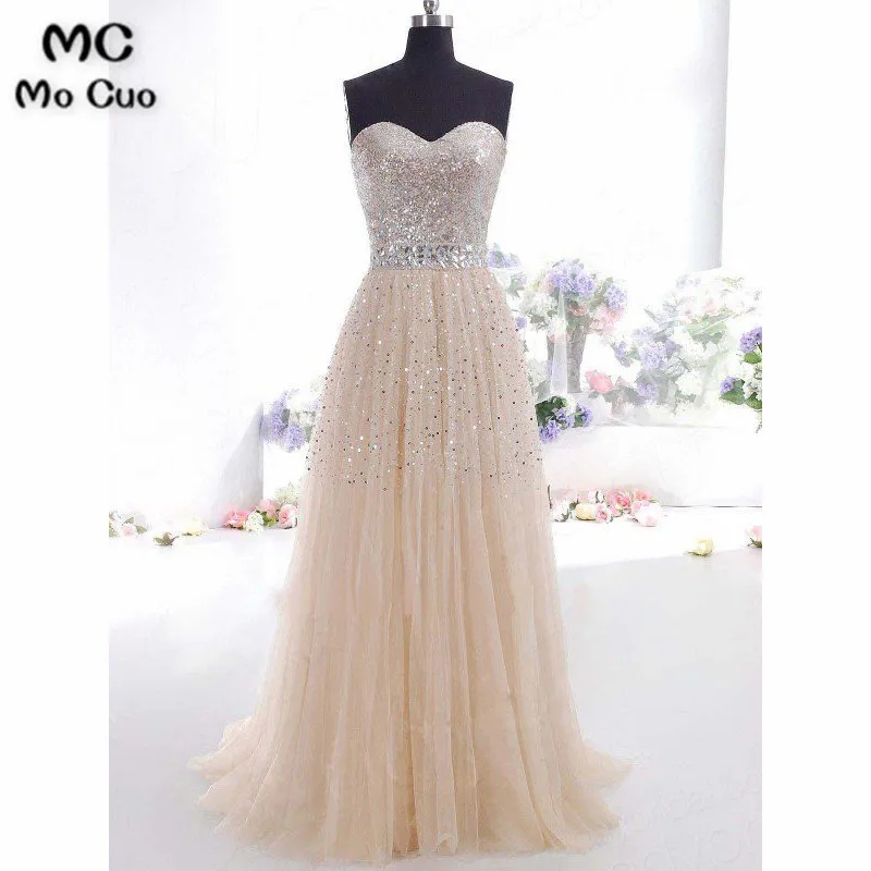 Princess Sweetheart Tulle Sleeveless Sweep Brush Train Dresses