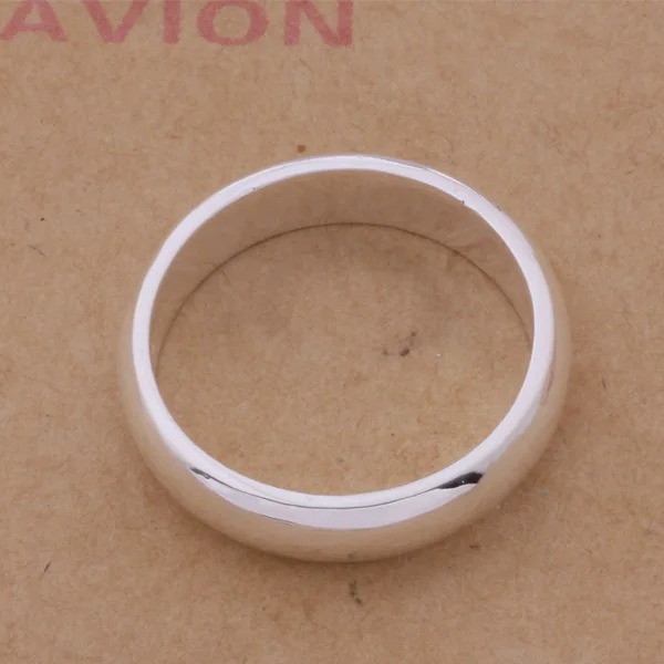 

2016 Fashion Concise Jewelry Silver Lovely Ring For Women Men AR246