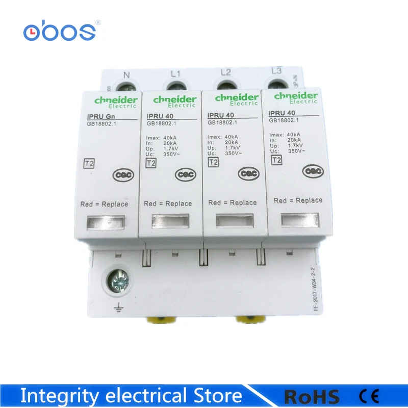 IPRU 2 P 230/400 V 4 420 30KA ~ 65KA дом Защита от перенапряжения защитное Низковольтное