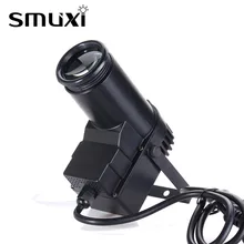 Smuxi 30 Вт AC110-240V DMX RGBW светодиодный светильник Точечный светильник луч Точечный светильник 6CH Профессиональный диско КТВ DJ светильник ing Effect