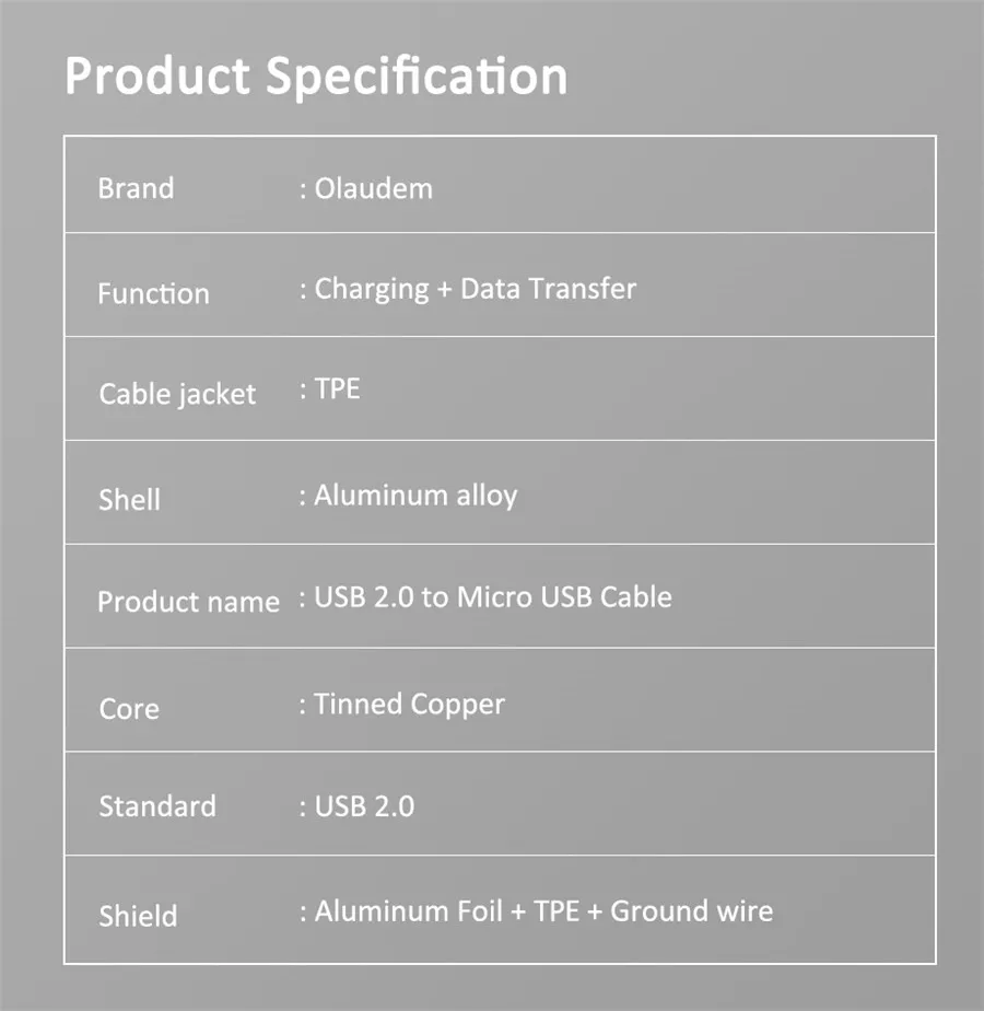 Micro USB Cord Fast Charge (7)