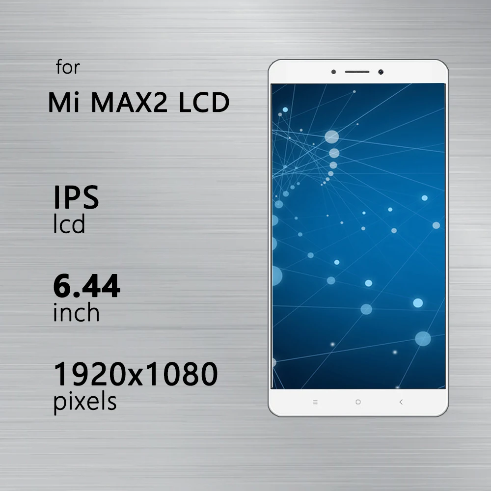 Оригинальный ЖК дисплей 6 44 дюйма для Xiaomi Mi Max 2 с сенсорным экраном и дигитайзером