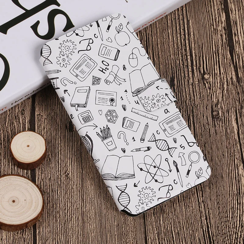 AXD брендовый флип кошелек с рисунком для Xiaomi Mi6 mi5 6X mi A1 A2 MiA2 Lite защитный чехол