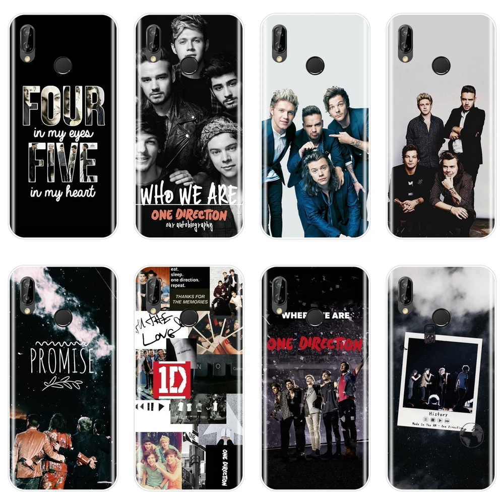 

One Direction Case For Huawei P8 P9 P10 P20 Lite 2017 Silicone Phone Case For Huawei P9 Lite Mini P10 P Smart Plus P20 Pro Cover