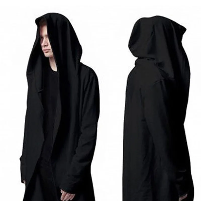 Para hombre capa con capucha Hip Hop sudaderas para hombre