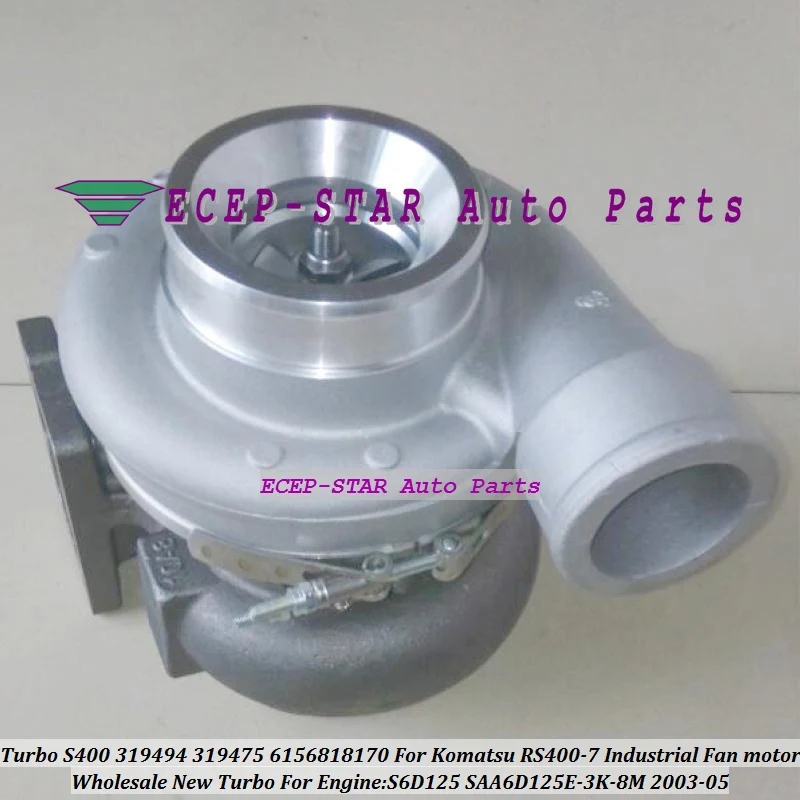 Turbo S400 319494 319475 6156818170 For Komatsu RS400-7 Industrial Fan motor (1)