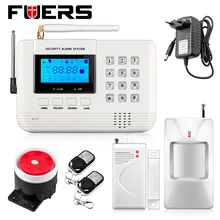 Nuevo 6 Wireless 4 zonas de defensa Con Cable de Seguridad GSM Sistema de Alarma Antirrobo Voz altavoz incorporado para el intercomunicador serucitry Auto Dial