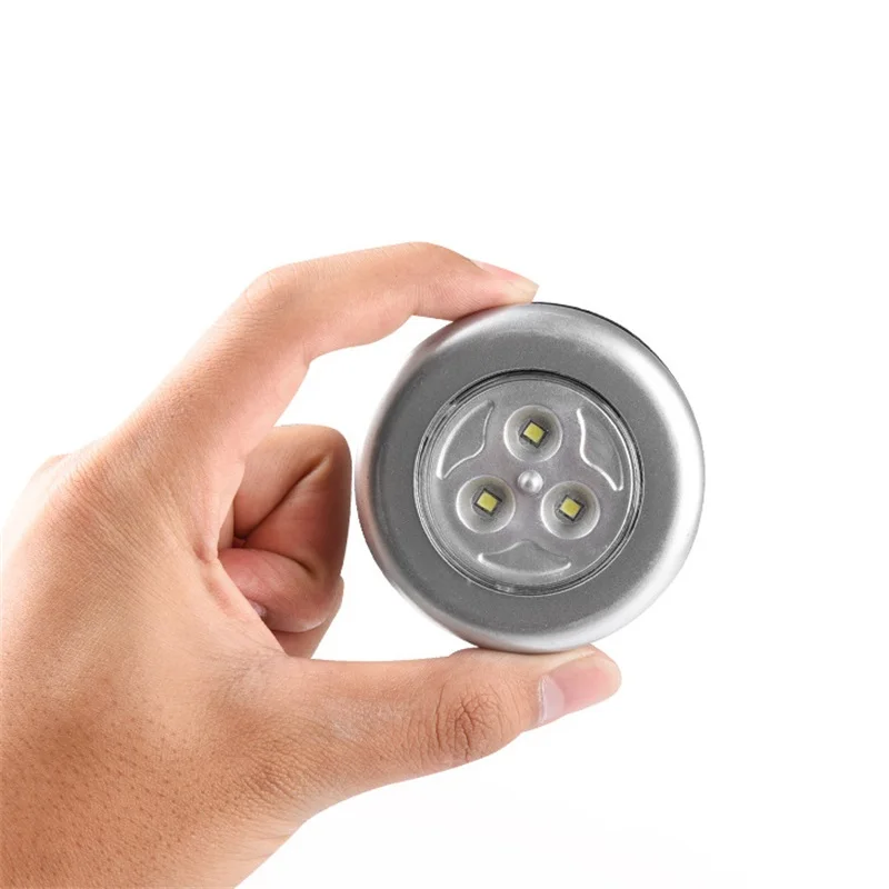 

3LEDs Closet Cabinet Light LED Night Light Kitchen Bedroom Cupboard Wireless Magnetic Corridor Stair Lamps Motion Sensor Light