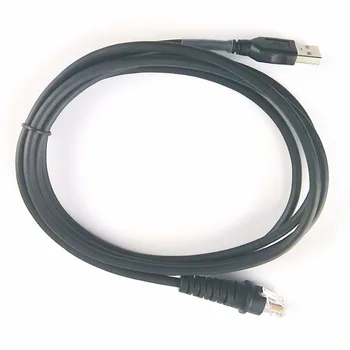 

2pcs/lot RS232 to USB BarCode Scanner Cable, 2M(7feet),For Honeywell Quantum IS3480