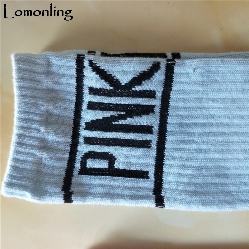 Lomonling 2019 хлопковые длинные чулки с надписью Vs дышащая дикая надпись рекламная