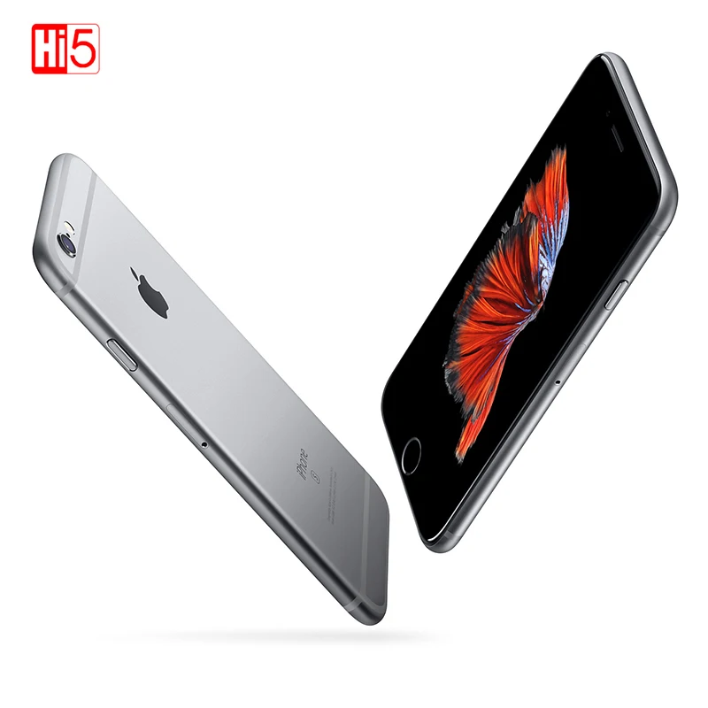 Разблокирована Apple iPhone 6 S Plus 16/64/128 GB iOS Dual Core 2 Гб RAM ROM 5,5 "12.0MP Камера LTE отпечатков пальцев 4 K видео мобильного телефона