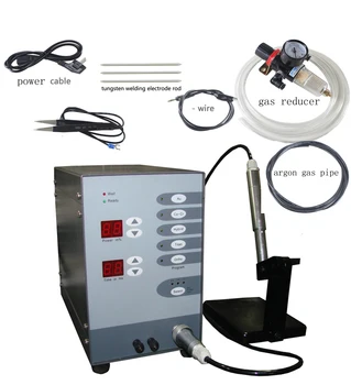 Best 220V Stainless Steel Spot Laser Welding Machine Automatic Numerical Control Touch Pulse Argon Arc Welder For Soldering Jewelry
