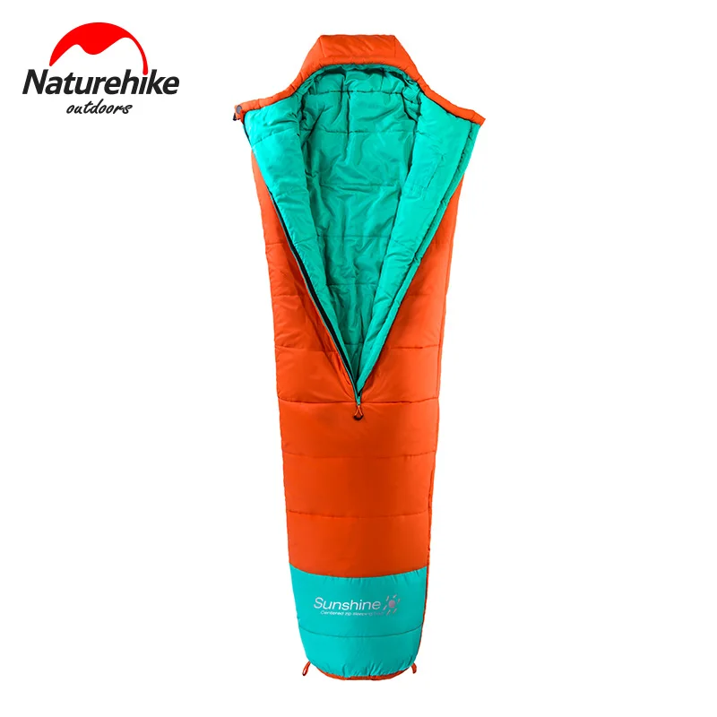 Naturehike спальный мешок для кемпинга-10~ 10 градусов Цельсия, хлопковые спальные мешки для взрослых