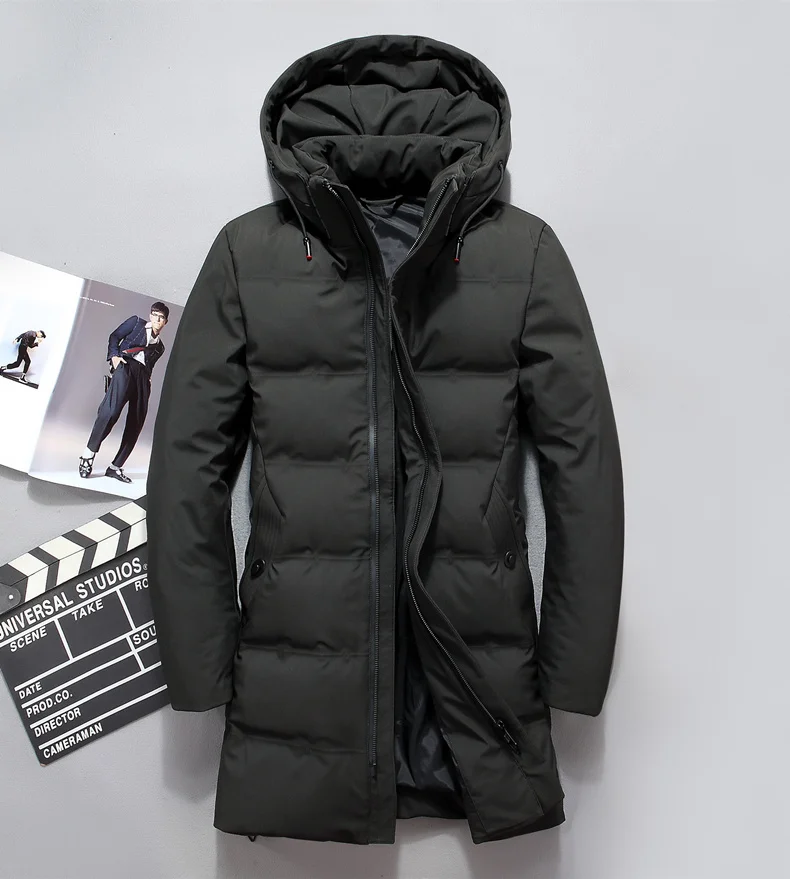 2018 High Quality 90% White Duck Thick Down Jacket men coat Snow parkas male Warm Brand Clothing winter Down Jacket Outerwear (8)