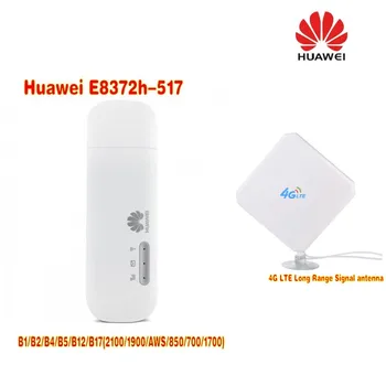 

Huawei E8372h-517 LTE FDD MiFi modem stick plus 4G LTE FDD TDD plus with Antenna 35dBi dual TS9