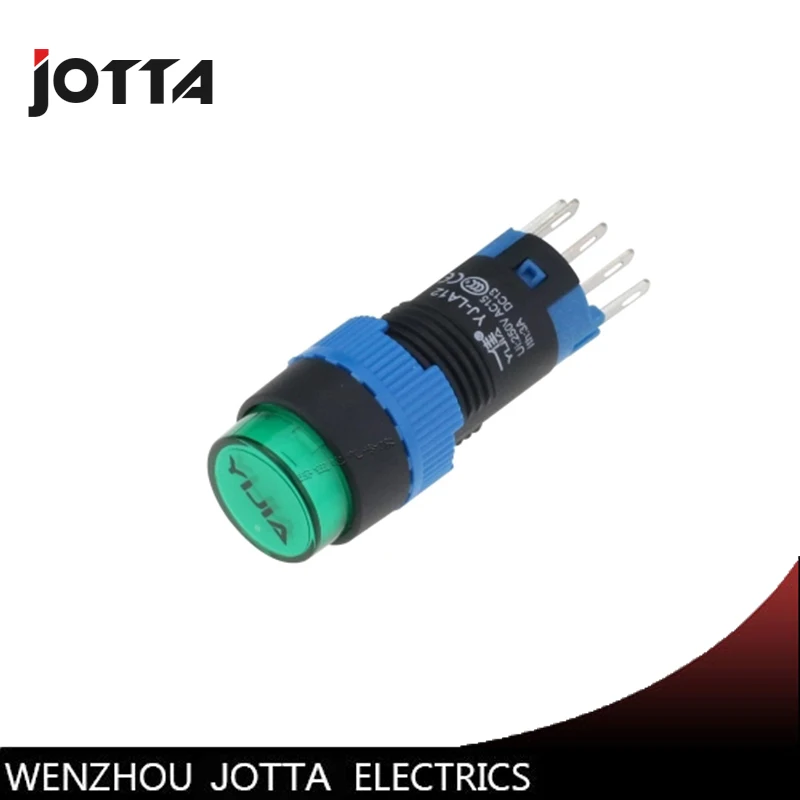 

LA12-11BNZS/Y round maintained push button switch