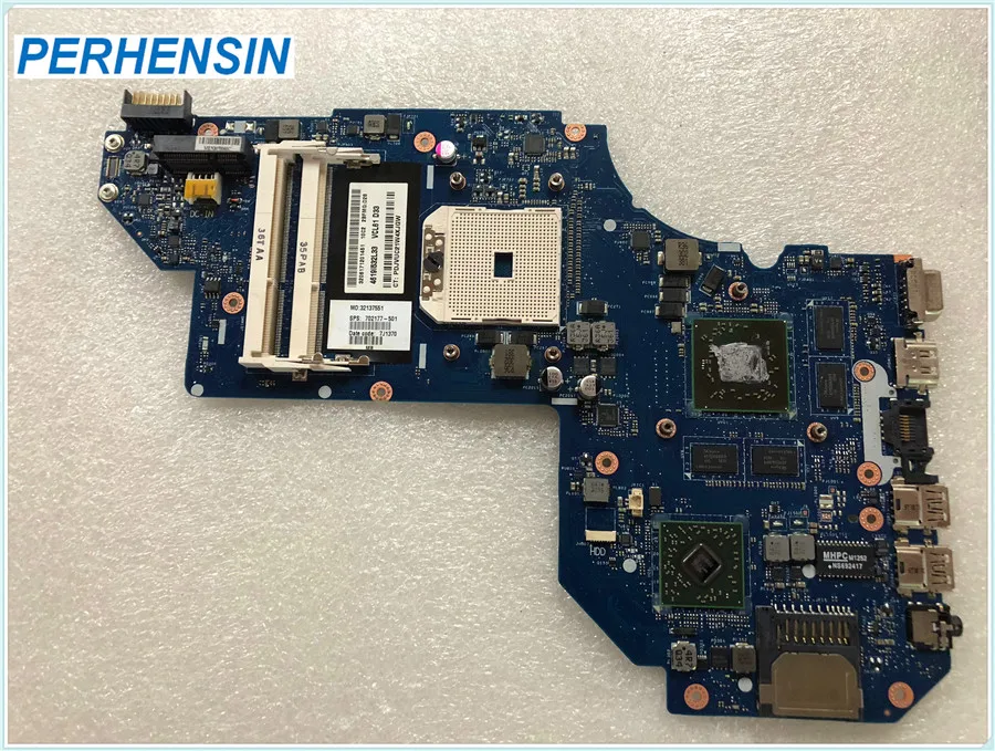 Материнская плата 702177 001 для HP Envy M6 материнская ноутбука серии QCL51 1000 Socket FS1 DDR3 100%