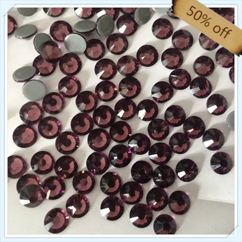 

super shiny strong glue ss20 5mm amethyst color with 1440 pcs each pack ; for jewelry free shipping