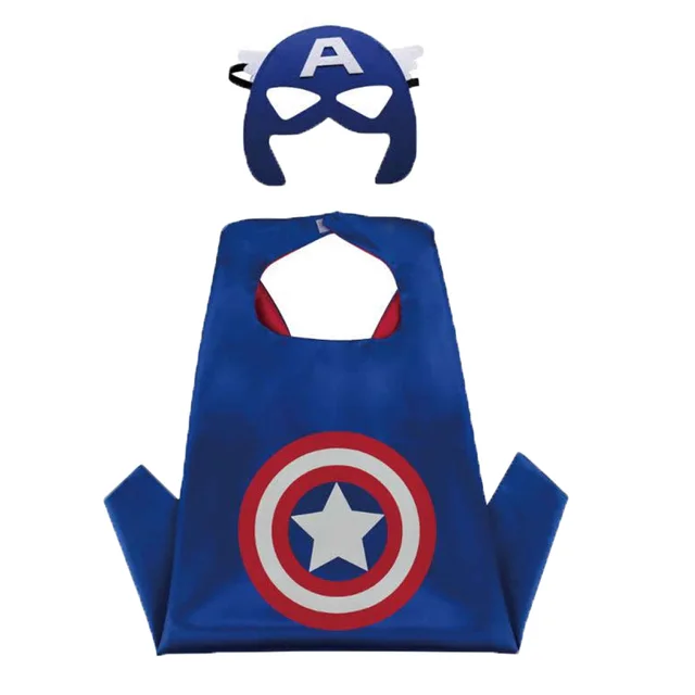 Christmas Halloween Superhero Cartoon Costume Hero Game Costumes Cape With Masks For Kids Birthday Cosplay Free Shipping 1