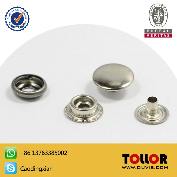 High Quality Snap Fastener /snap button Buttons round shape/cap buttons