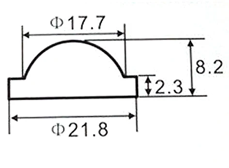 Комплект из 2 предметов, 18, 20, 22, 23-25 28 мм 29, маленького размера, круглой формы с диаметром 32 мм 34 36 37,5 42-45 47,5 50 мм полиметилметакрилатные линзы Q5 T6 L2 зум масштабируемый светодиодный фонарик налобный фонарь