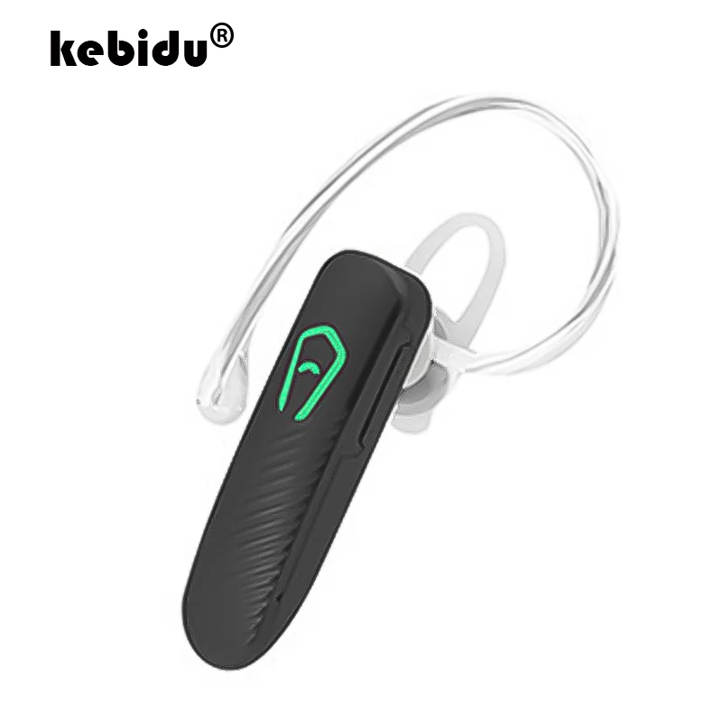 

kebidu Mini Handfree Earhook Earphone Wireless Bluetooth 4.0 Headphone Headset Stereo with MIC For Iphone Samsung Huawei Phone