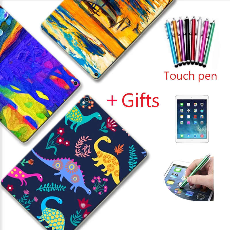 

Painted Tablet Cover For Huawei MediaPad Media Pad T1 7.0 M5 8.4 M3 Lite 8.0 T1-701U SHT-W09 AL09 CPN-W09 AL00 Cases+ Free Pen