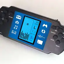 Светящаяся подсветка русская коробка консоль большой экран ностальгические детские развивающие игрушки подарок Электронная игра/тетрис игра батарея