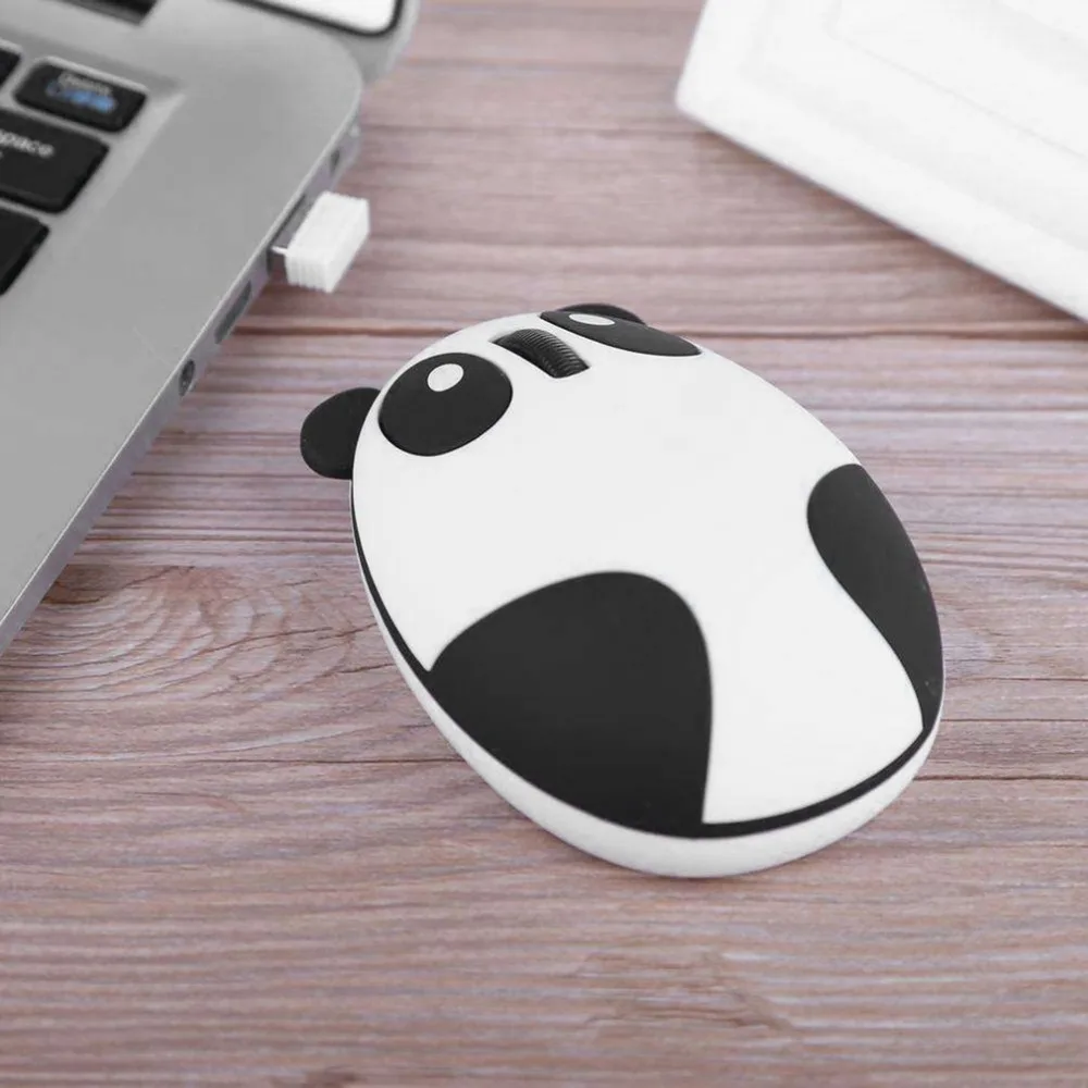 Cute Cartoon Panda Mouse 2.4GHz Wireless Optical Mice Computer PC Mouse Universal for Win for Mac for Android for IOS Cute Cartoon Panda Mouse 2.4GHz Wireless Optical Mice Computer PC Mouse Universal for Win for Mac for Android for IOS