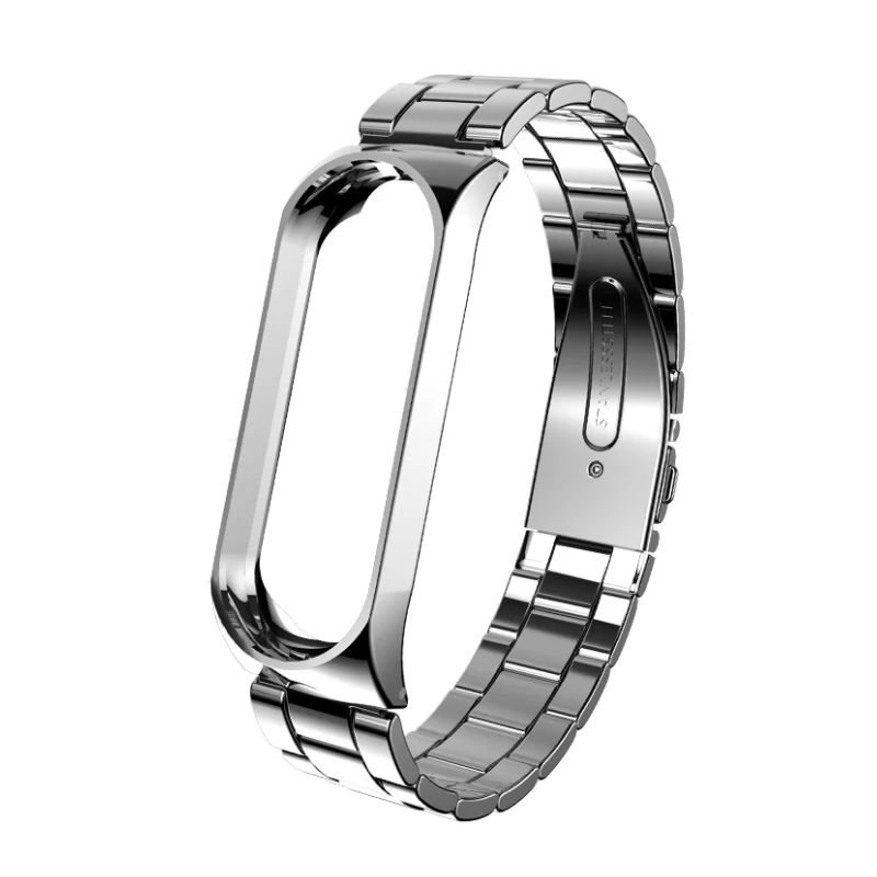 Для xiaomi Band 4 или 3 Смарт-браслет металлический ремешок часы браслет ремешок сменный ремешок xiomi xiaomi ремешок xaomi - Цвет: H