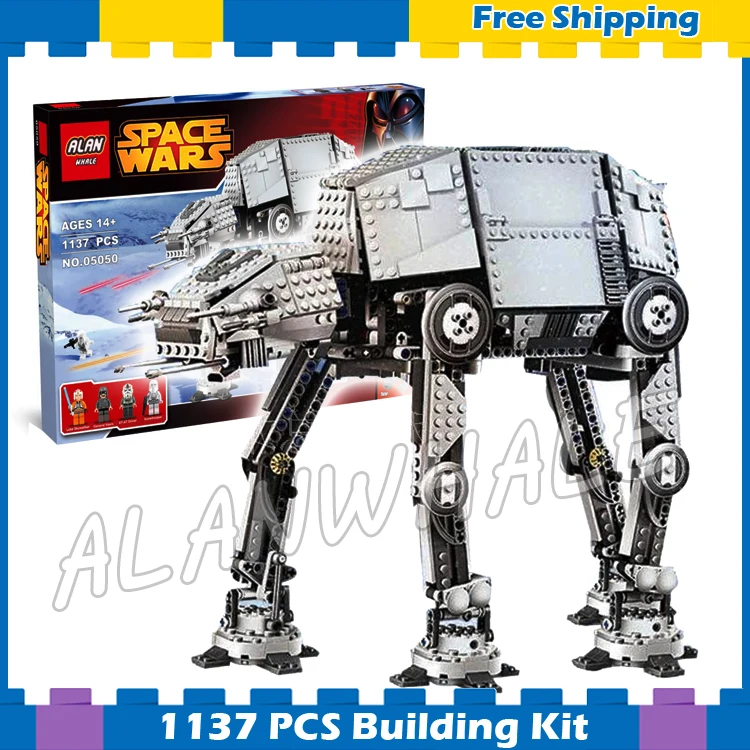 

1137pcs Space Wars New Motorized Walking AT-AT Power Functions 05050 DIY Model Building Blocks Gifts Sets Compatible with Lego