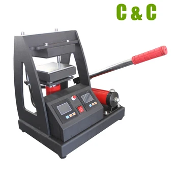 

Manual Hydraulic 5 TON Heat Press Machine Double heating plate Model NO.MP170-2 size 12 X 12 CM 4.7 X 4.7 INCH