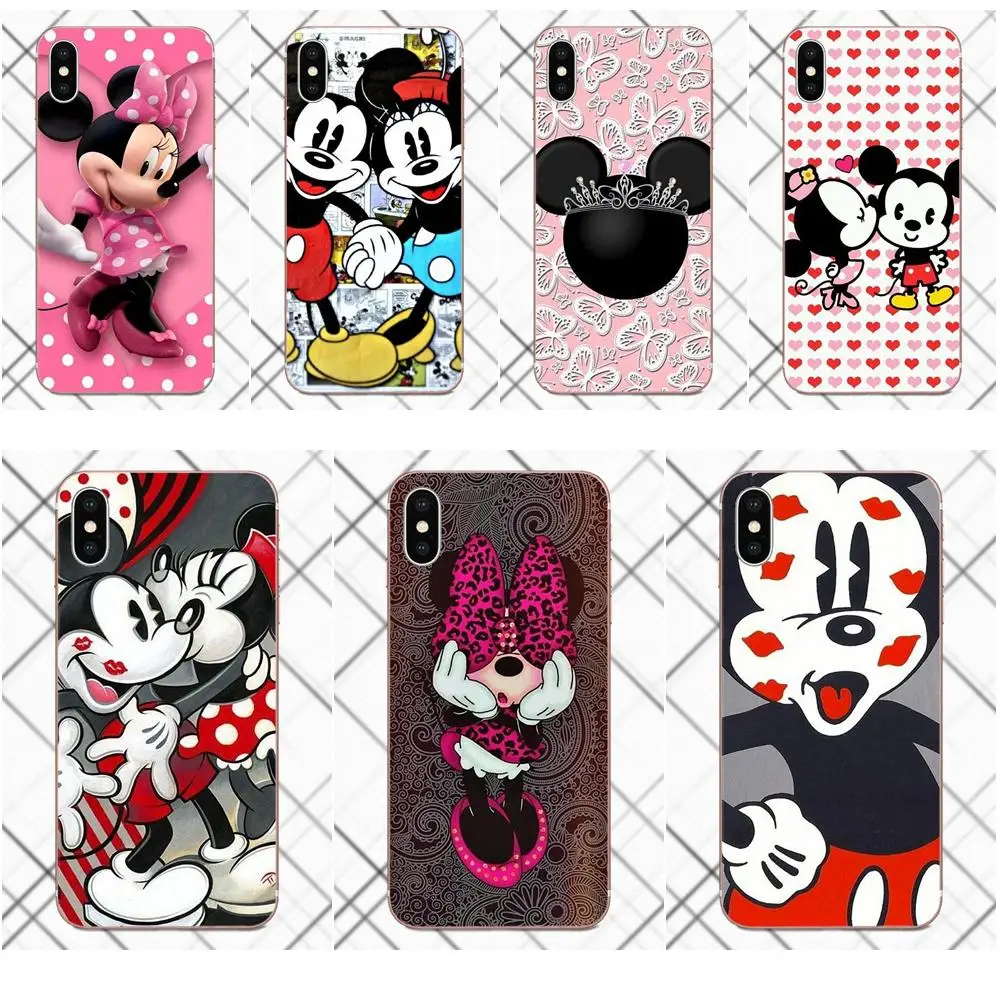 

Back Phone Case Cartoon Minnie Mickey For Galaxy Alpha Core Note 2 3 4 S2 A10 A20 A20E A30 A40 A50 A60 A70 M10 M20 M30