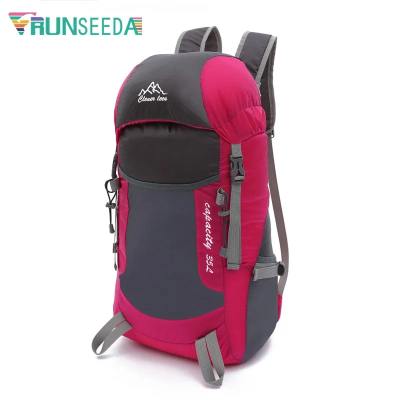 Runseeda новые легкий складной восхождение рюкзак сумка Многофункциональный Водонепроницаемый Спорт на открытом воздухе Пеший Туризм Путешествия рюкзака