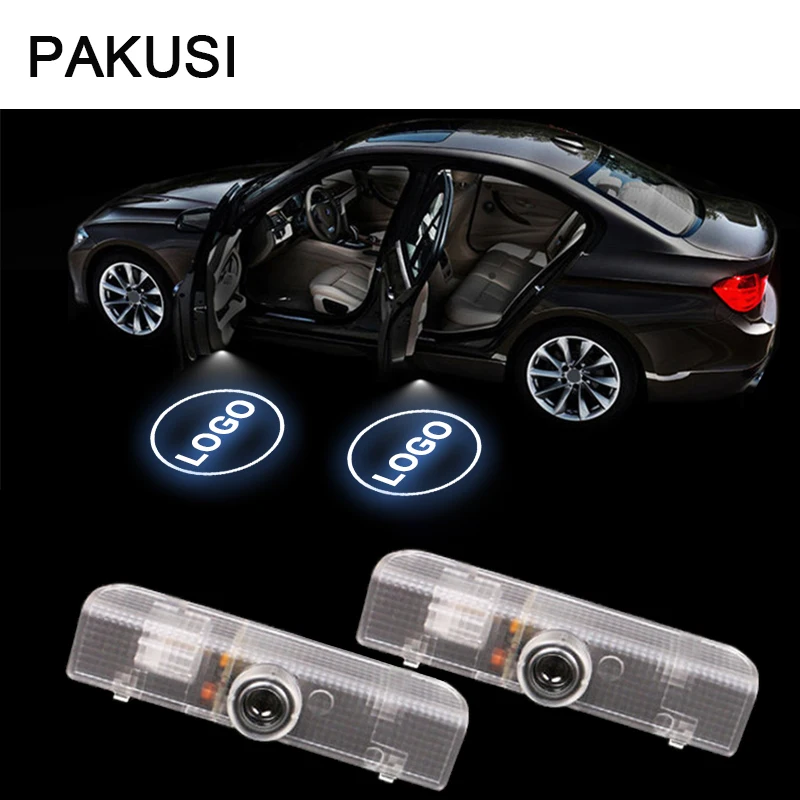 PAKUSI Автомобильный Дверной светильник Добро пожаловать для Infiniti QX56 2004-2010 JX35 2013-2014