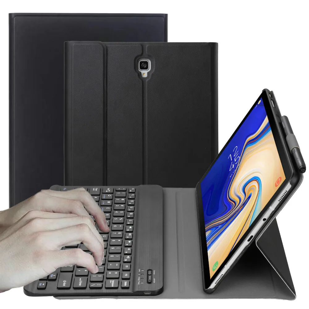 

Wireless Bluetooth Keyboard For Samsung Galaxy Tab A 10.5 inch SM-T590 SM-T595 SM-T597 Detachable Case Magnetic Cover