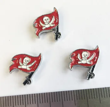 

Free Shipping!50PCS 8MM Enamel Flag Slide Charms Fit 8mm Wristbands, Belts