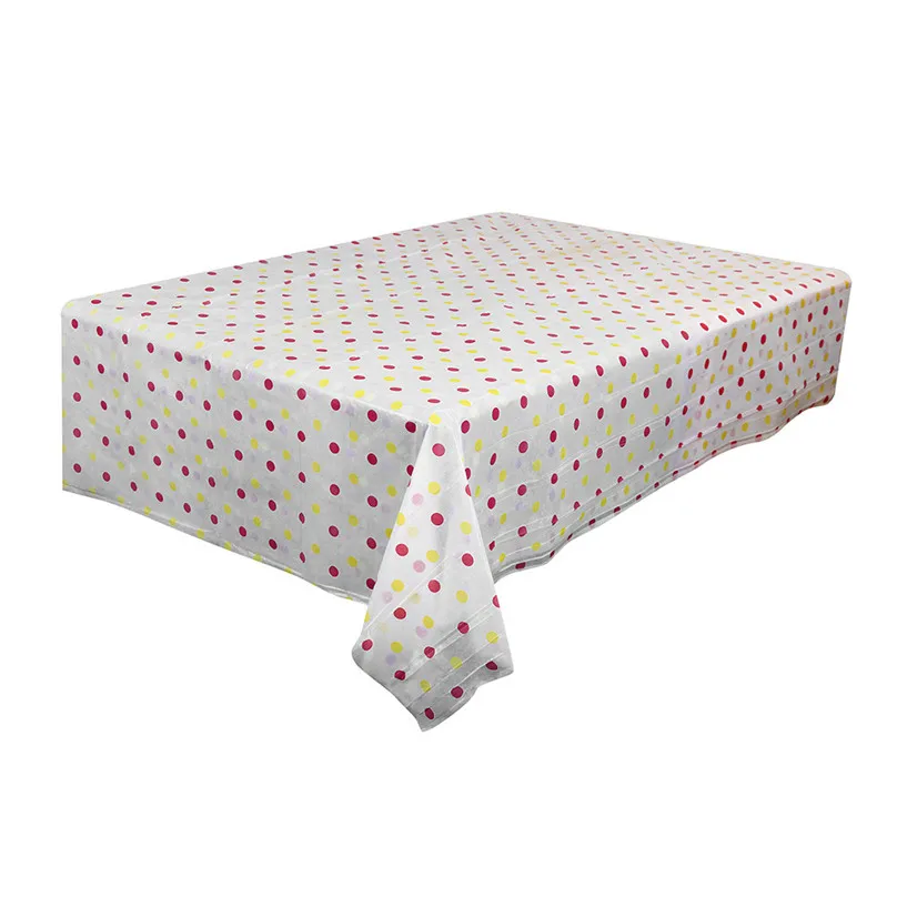 Waterproof Oilproof Plastic Disposable Tablecloth Wedding Birthday Party Table Cover Desk Cloth Events Tableware #3j07 (16)
