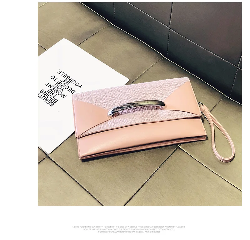 Yonder envelope clutch bag women leather birthday party evening clutch bags for women ladies shoulder clutch bag purse female