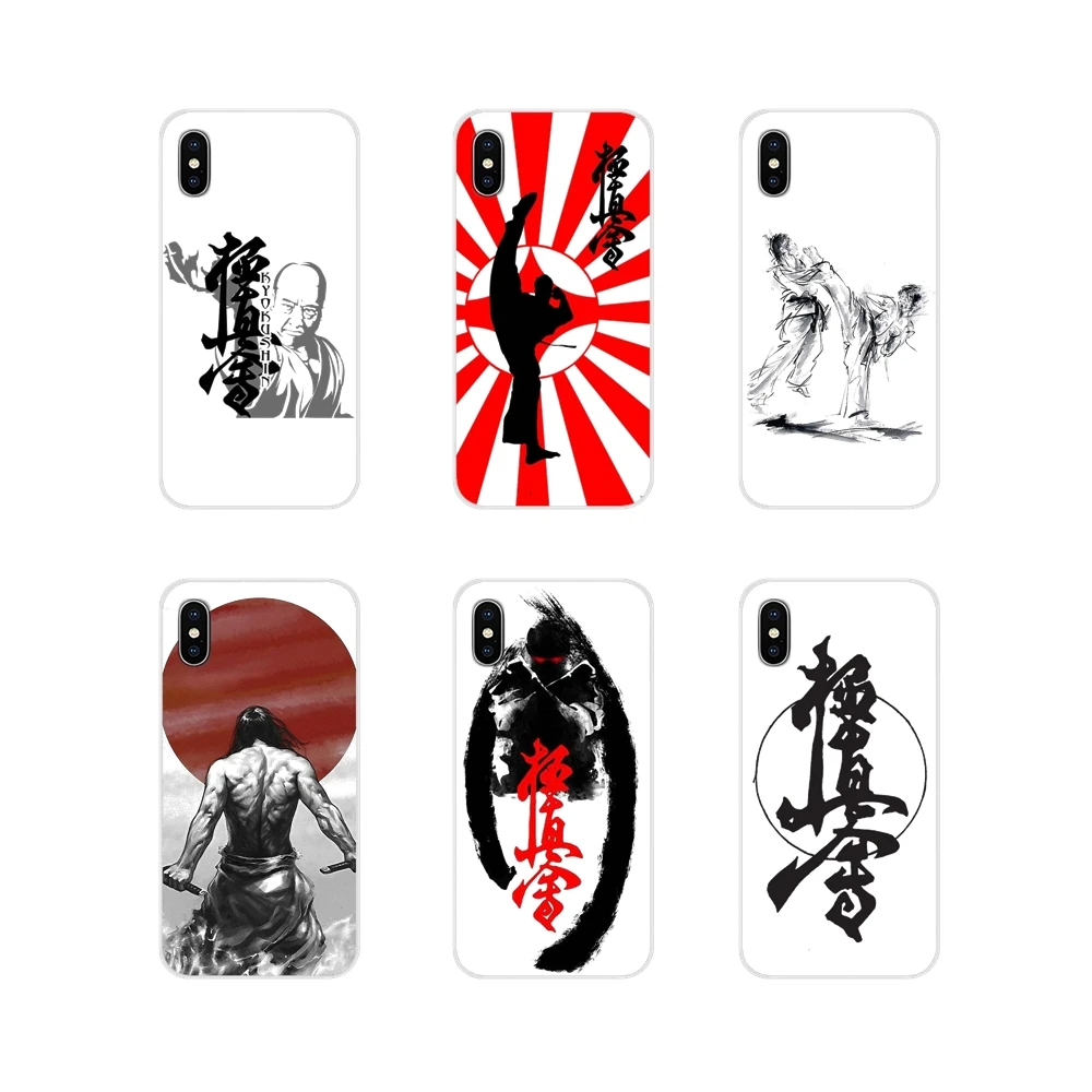 

Oyama Kyokushin Karate Classic Mobile Phone Skin Cover For Apple iPhone X XR XS MAX 4 4S 5 5S 5C SE 6 6S 7 8 Plus ipod touch 5 6